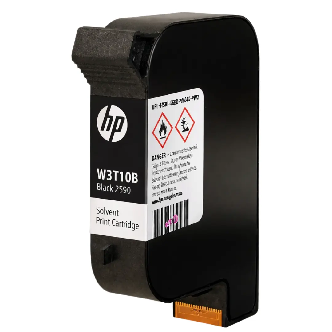 HP 2590 Black Solvent Cartridge